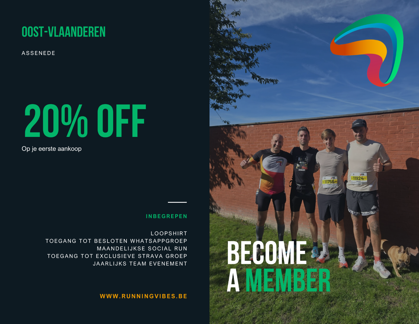 RunningVibes Community - Become a Member in Oost-Vlaanderen / Assenede